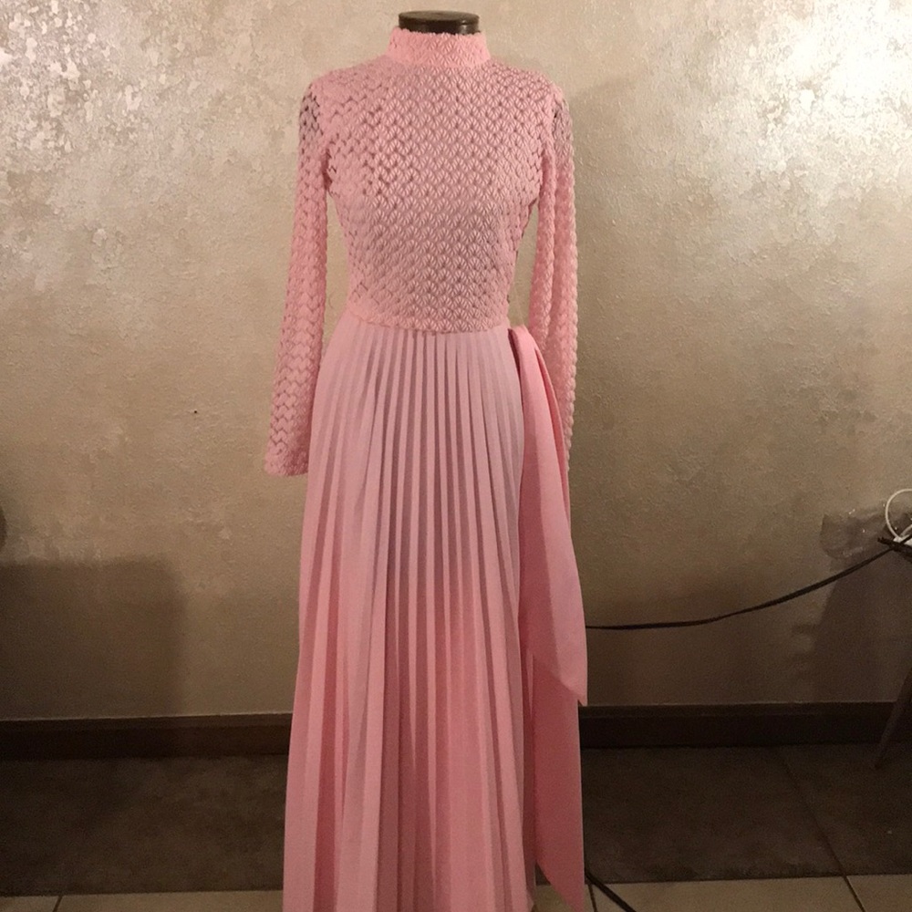 1960’s Pink Vintage Maxi dress